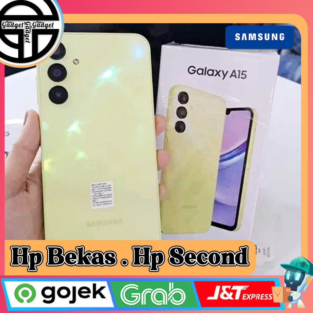 Samsung A15 4G | 5G Ram 8/128GB | Ram 8/256GB  Second Original Resmi Indonesia