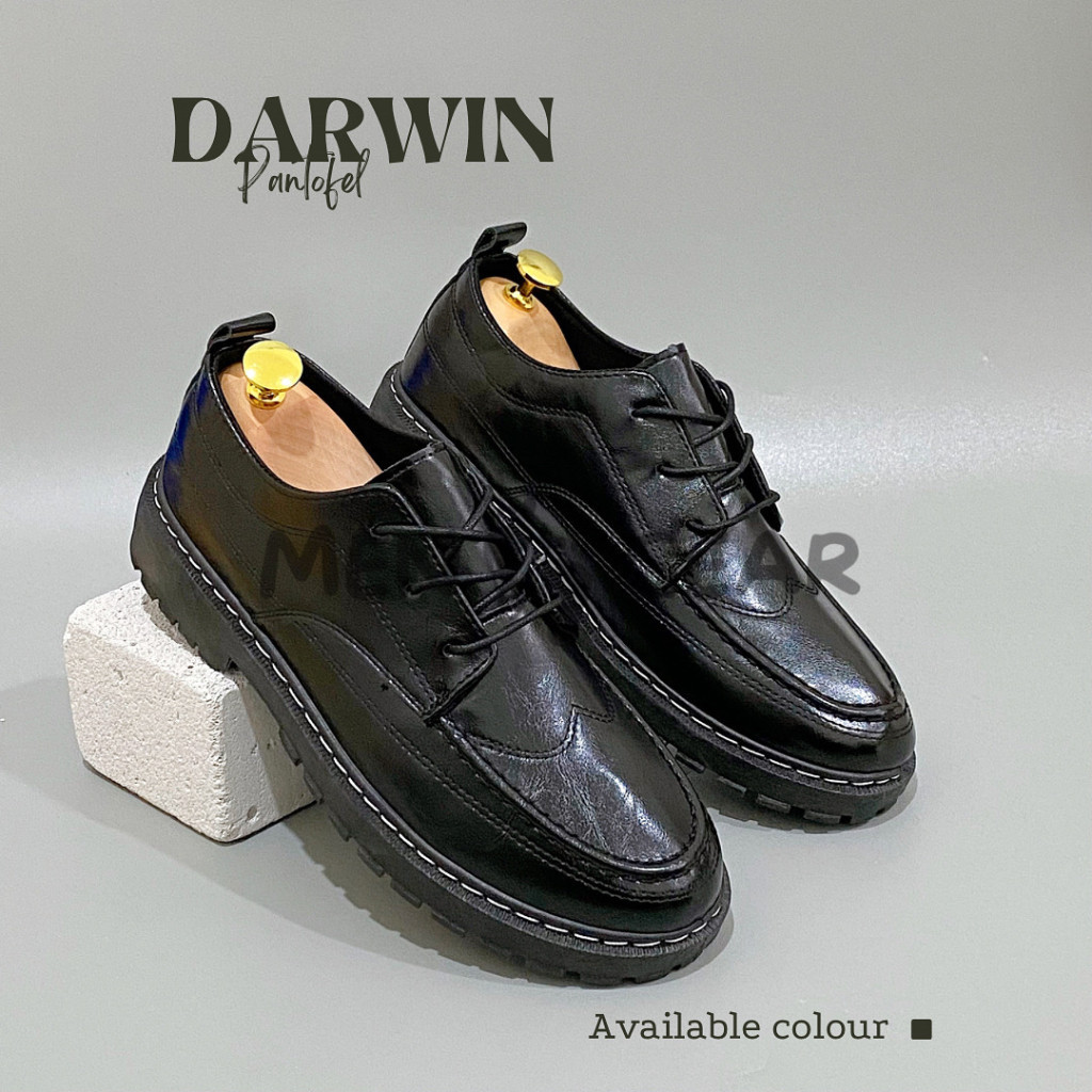 MENFOOTGEAR Sepatu Pria Sepatu Formal Pria Darwin Docmart Import Karet Empuk