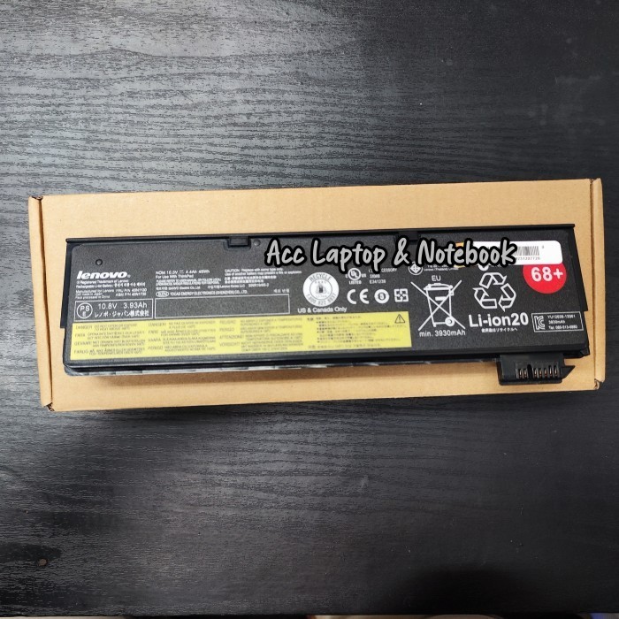 Original Baterai Thinkpad K20 K20-80 K21 K21-80 K2450 68+ 6Cell