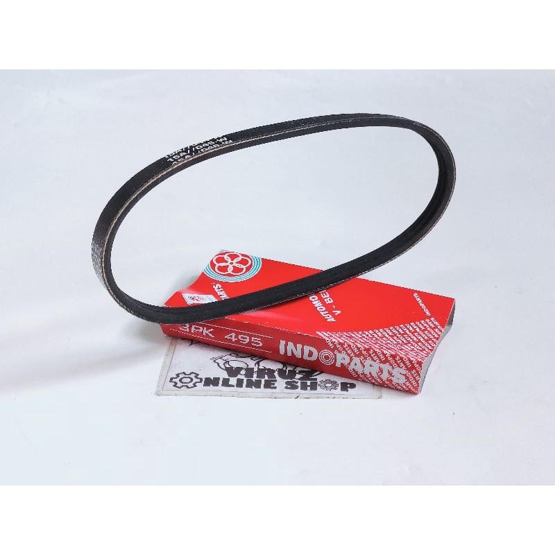 FAN BELT ALTERNATOR SUZUKI GRAND VITARA 2.0 ESCUDO 2.0 3PK495 3PK 495 INDOPART 17144-77E00