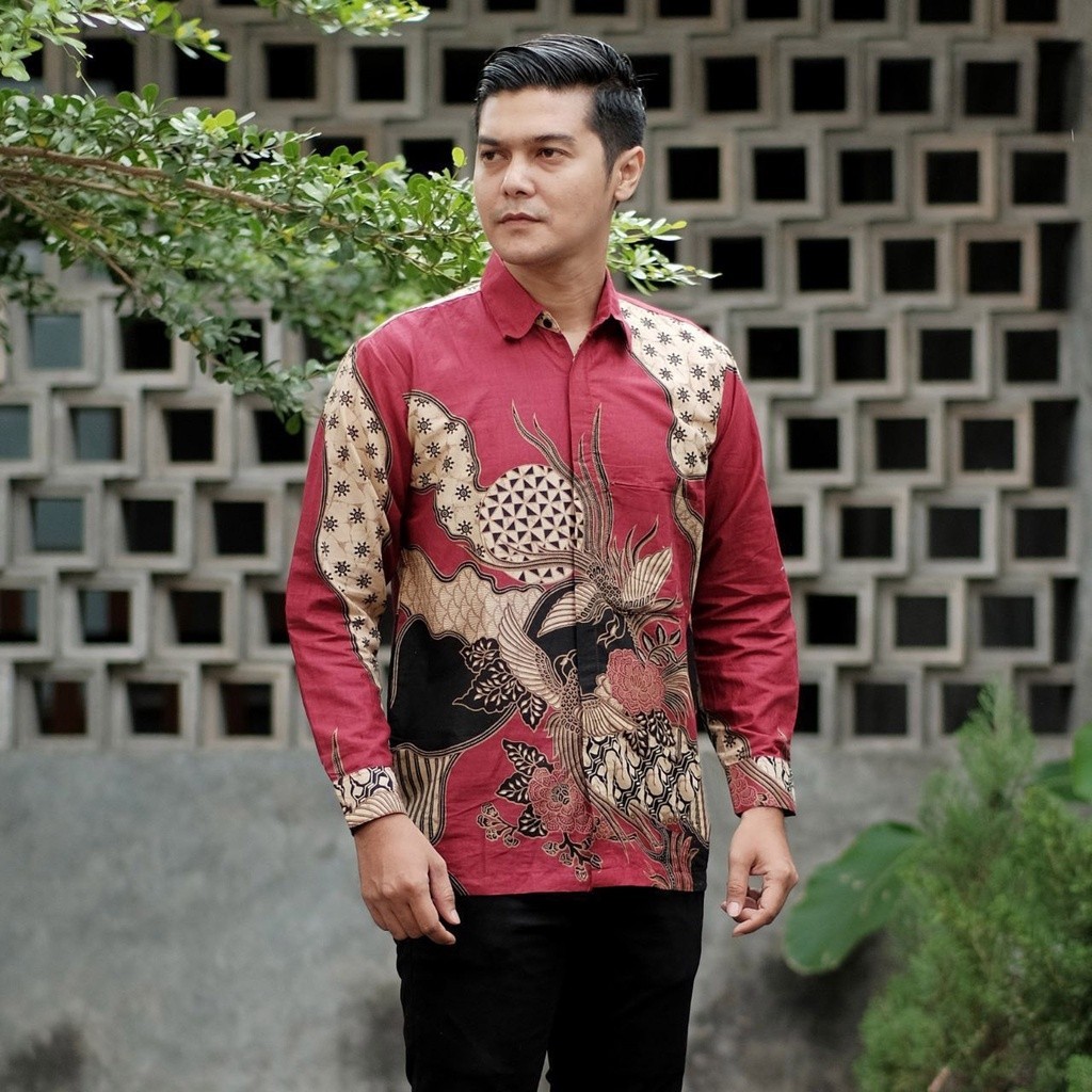 Pakaian Couple Tunik Big Size - Ukuran M L XL XXL 3L 4L 5L 10L -  Atasan Tunik Batik Jumbo - Baju Ka