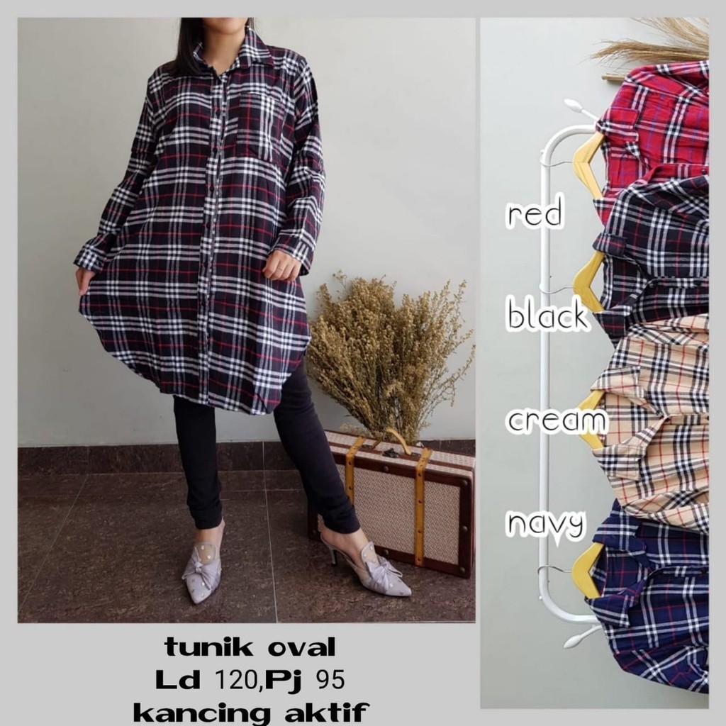 RATI - GLASYA TUNIK Atasan Wanita Muslimah Ceruty Babydoll Motif Bunga Terlaris by Fashion HIjab Sol