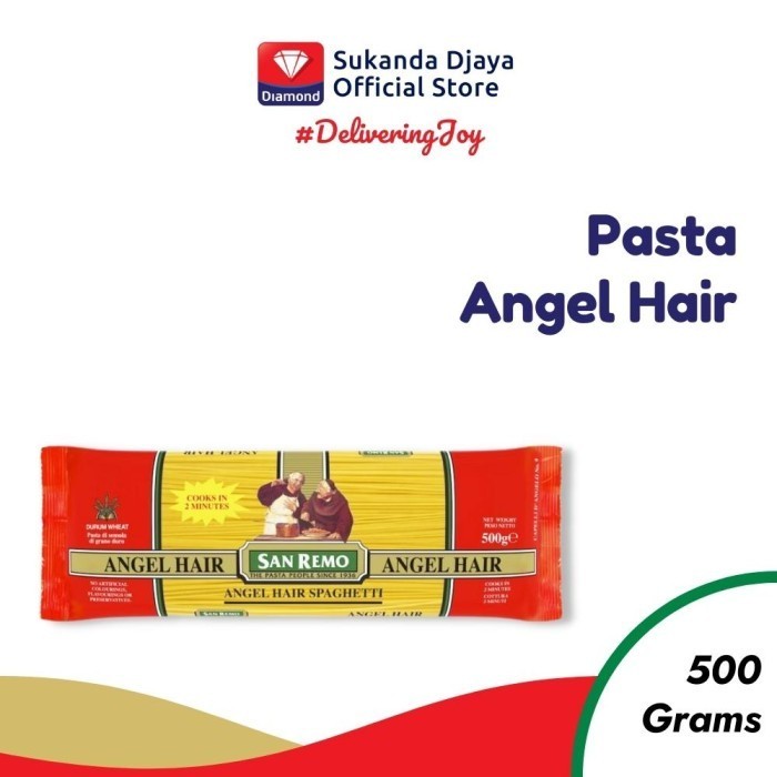 

LK4649~ sukron_86 San Remo Pasta Angel Hair 500 g