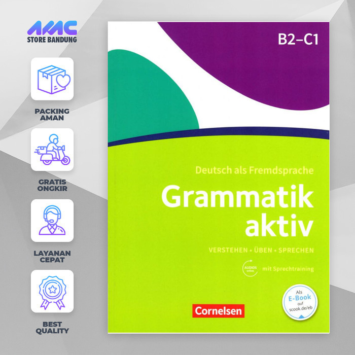 Terlaris ✨ -BUKU BAHASA JERMAN GRAMMATIK AKTIV DEUTSCH als FREMDSPRACHE A1-B1--C1 - A1-B1 NEW