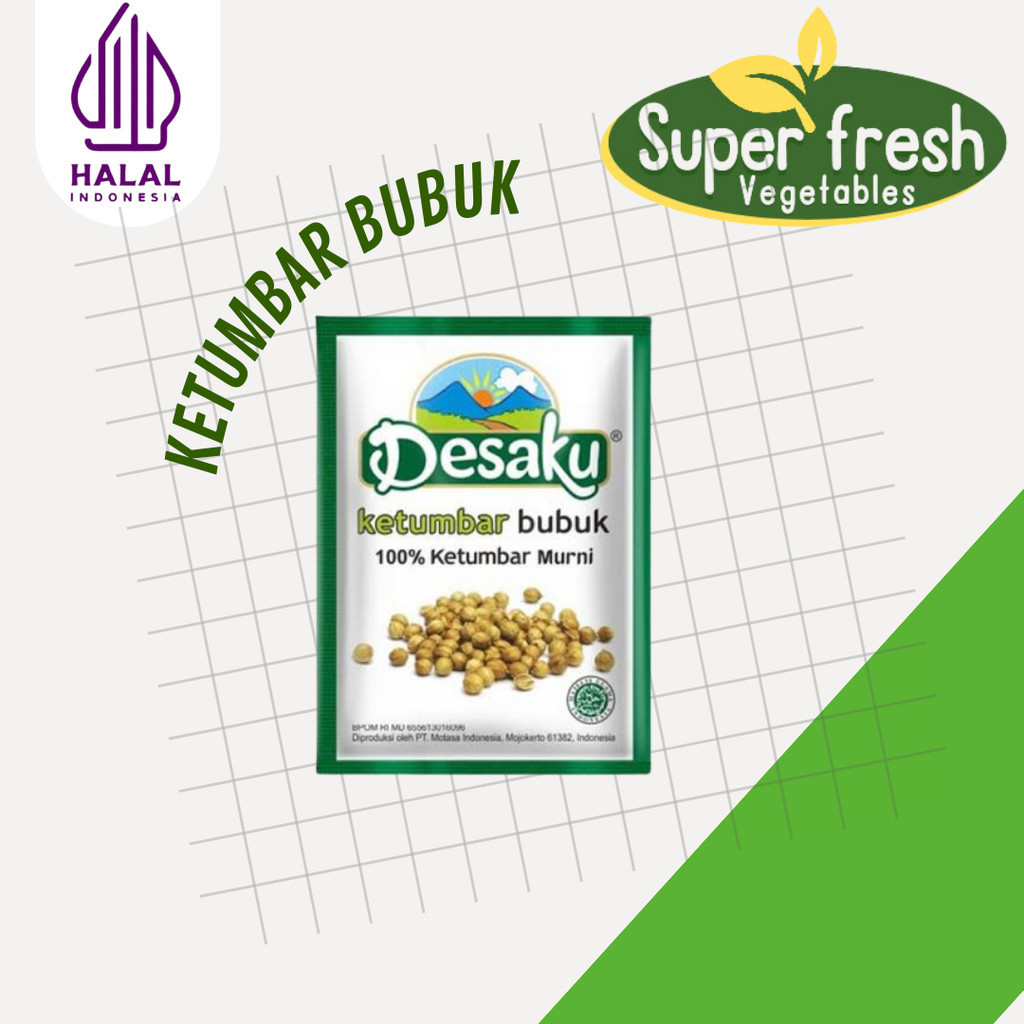 

Ketumbar Bubuk Desaku 10 Gram Superfreshmarket