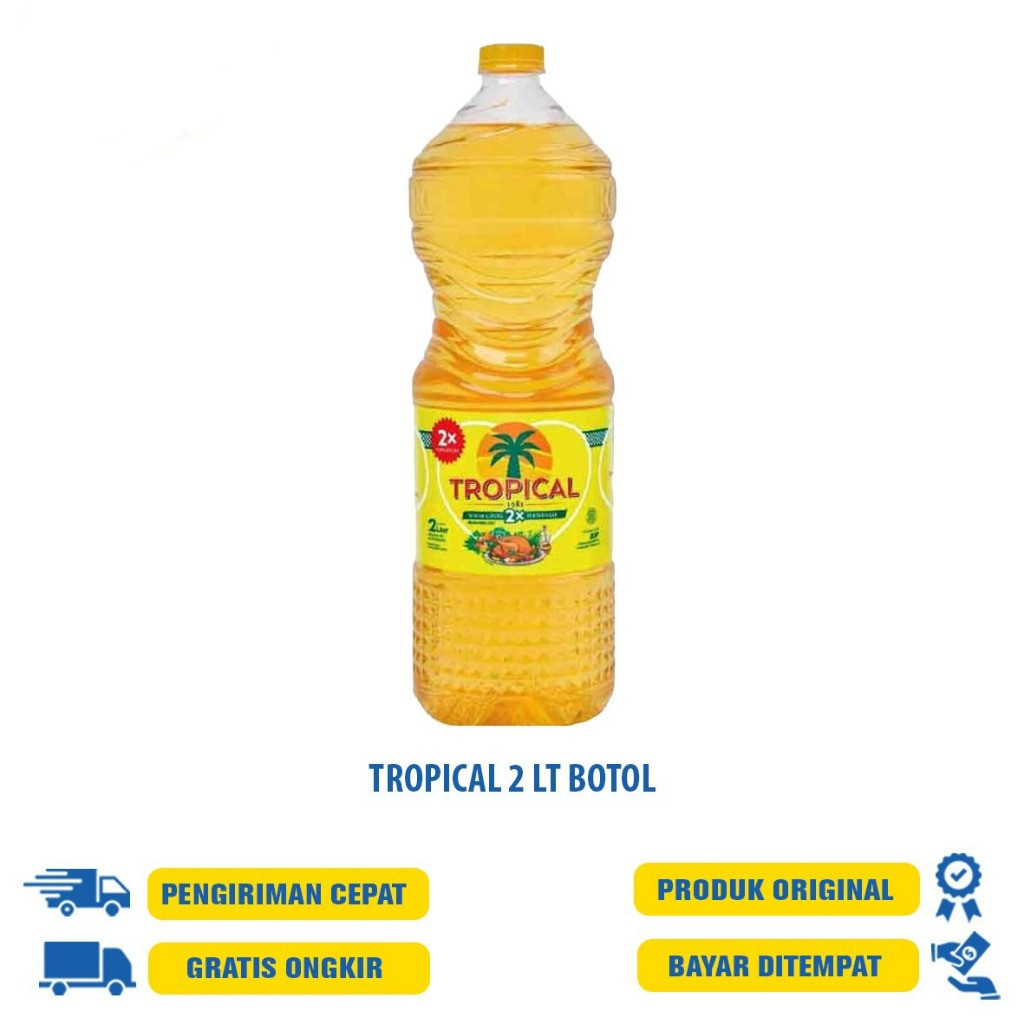 

Tropical Minyak Goreng ReffiL Pouch 2lt | Botol 2Lt