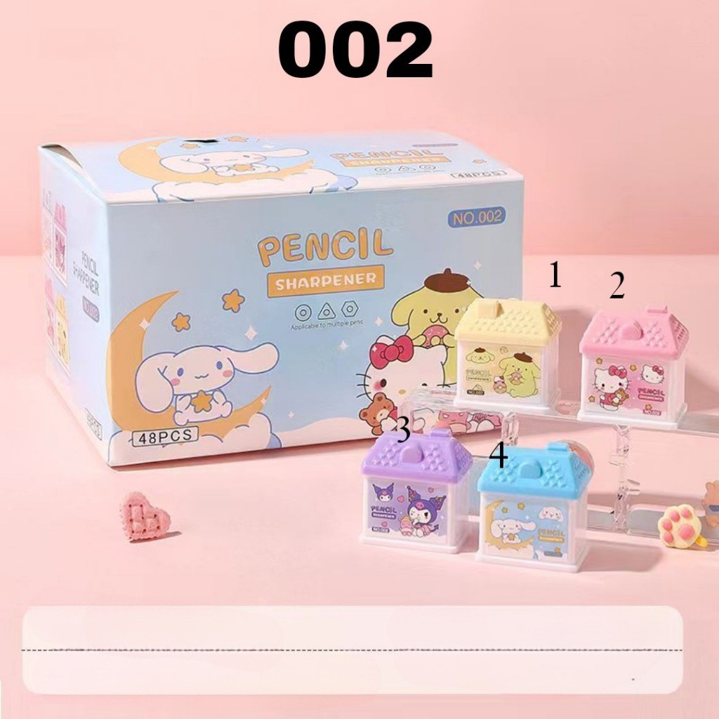 

MJ Peruncing Fancy 2 Lobang Tipe A / Peruncing / Rautan Pensil / Serutan