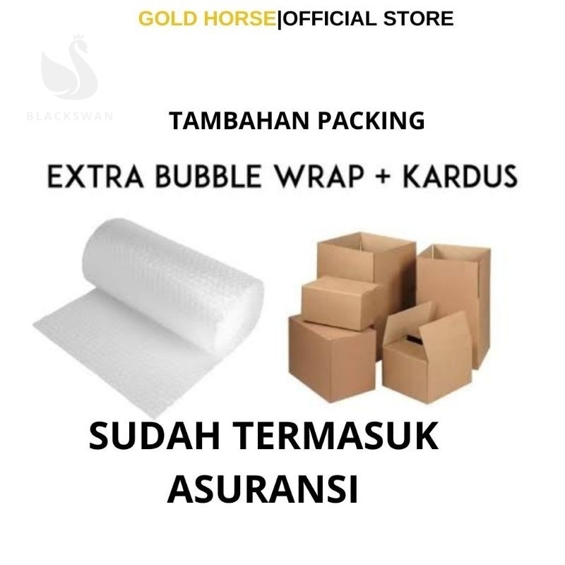 

Kardus dan buble warp plus asuransi