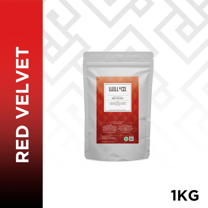 

[Aneka Rasa] Red Velvet Powder Will&Co Bubuk Minuman Premium 1Kg