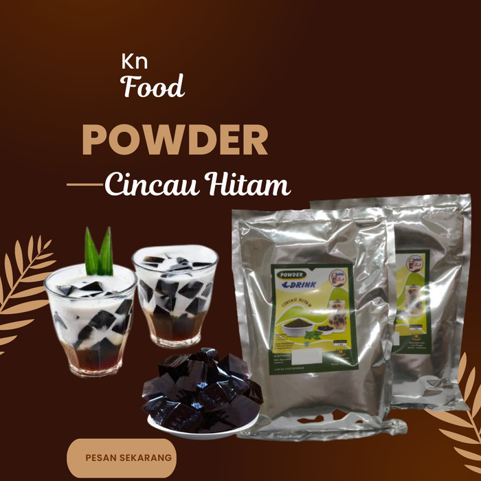 

[Aneka Rasa] BUBUK CINCAU HITAM -POWDER CINCAU HITAM REGULER 1 KG