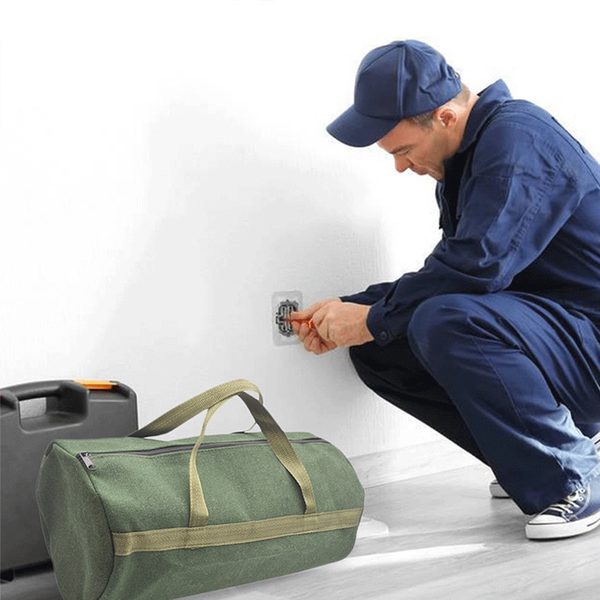Tas Perkakas Besar Jumbo - Tool Bag Besar Organizer Multifungsi - Tas Alat Tukang Mekanik Dan