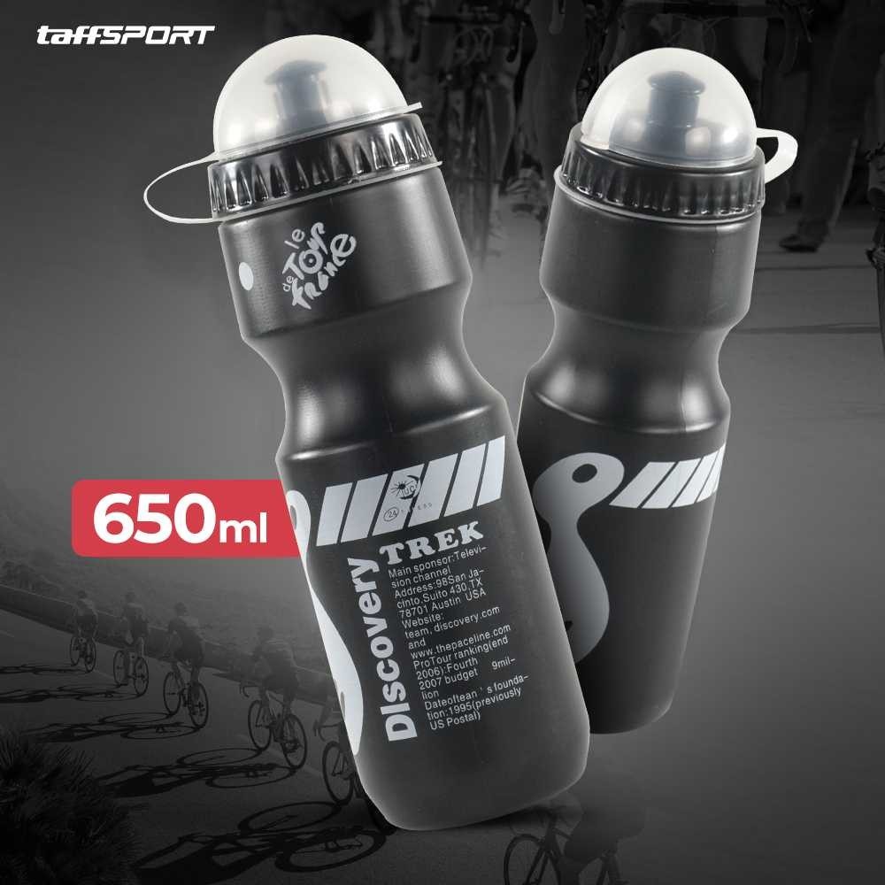 

TaffSPORT Discovery Botol Minum Sepeda Olahraga with Dust Cover 650ml - 3026