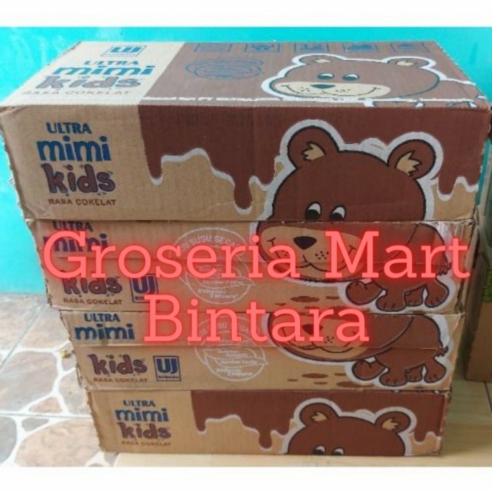 

*Bintara* Susu Ultra Mimi UHT Cokelat 125ml x 40 (1 Dus)