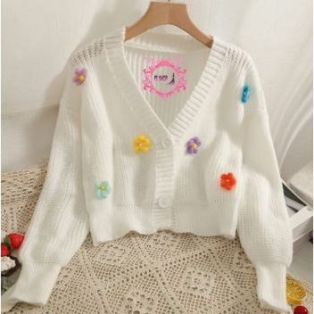 RAFEYLA - CARDI / CARDIGAN FLOW KOREA PREMIUM BUNGA 3D / Timbul FFX