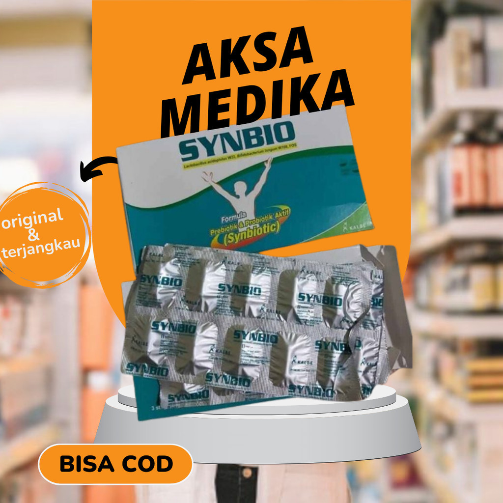 SYNBIO PROBIOTIK  per capsul (ecer) -jaminan ori -aksamedika