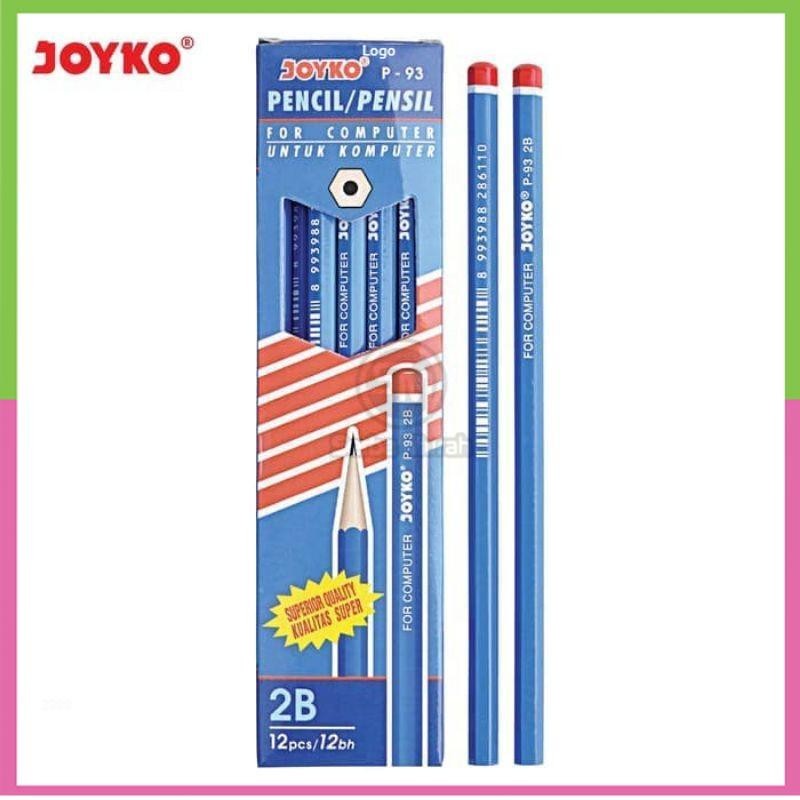 

Pensil 2B Joyko P-93 ( 1pak/12pcs )