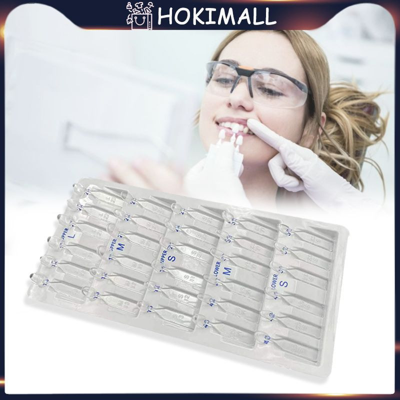 30PCS Veneer Gigi Dental Cetakan Veneer Gigi Alat Pemutih Gigi Veneer