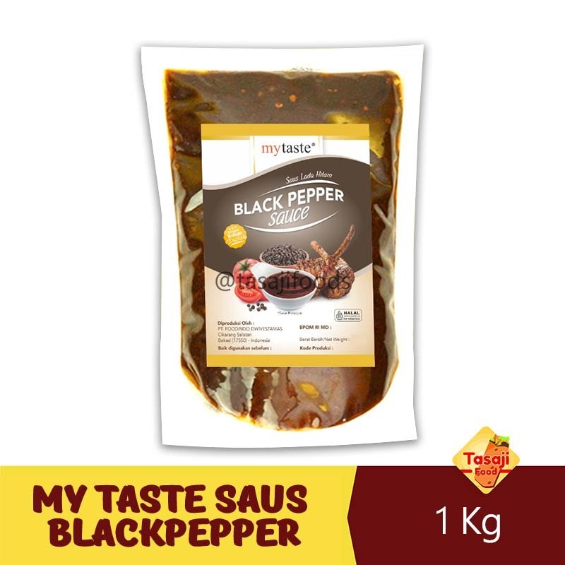 

My Taste Blackpepper Sauce 1 Kg - Saus Blackpepper