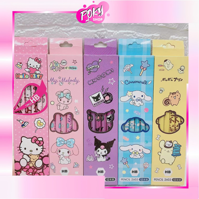 

POKY - S6290 Pensil Motif Karakter / Box Isi 12 PCS