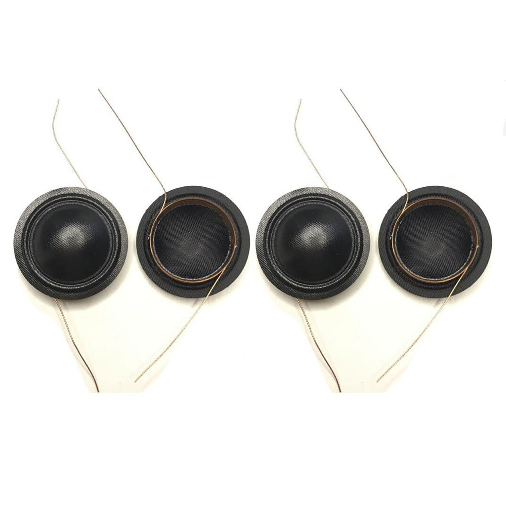 4pcs/lots 20.43mm (0.804")  silk diaphragm Tweeters loudspeaker speaker voice coil 8 Ohm