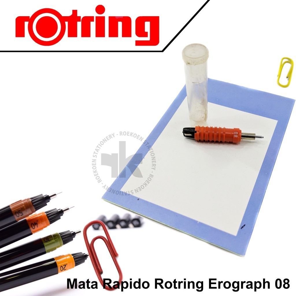 

Rotring Erograph Mata Rapido 0.8mm 080