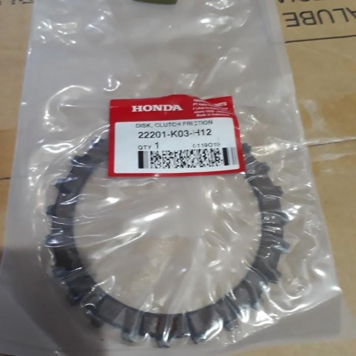 KAMPAS KOPLING HONDA REVO F1 ORIGINAL ( 22201-K03-H12 )