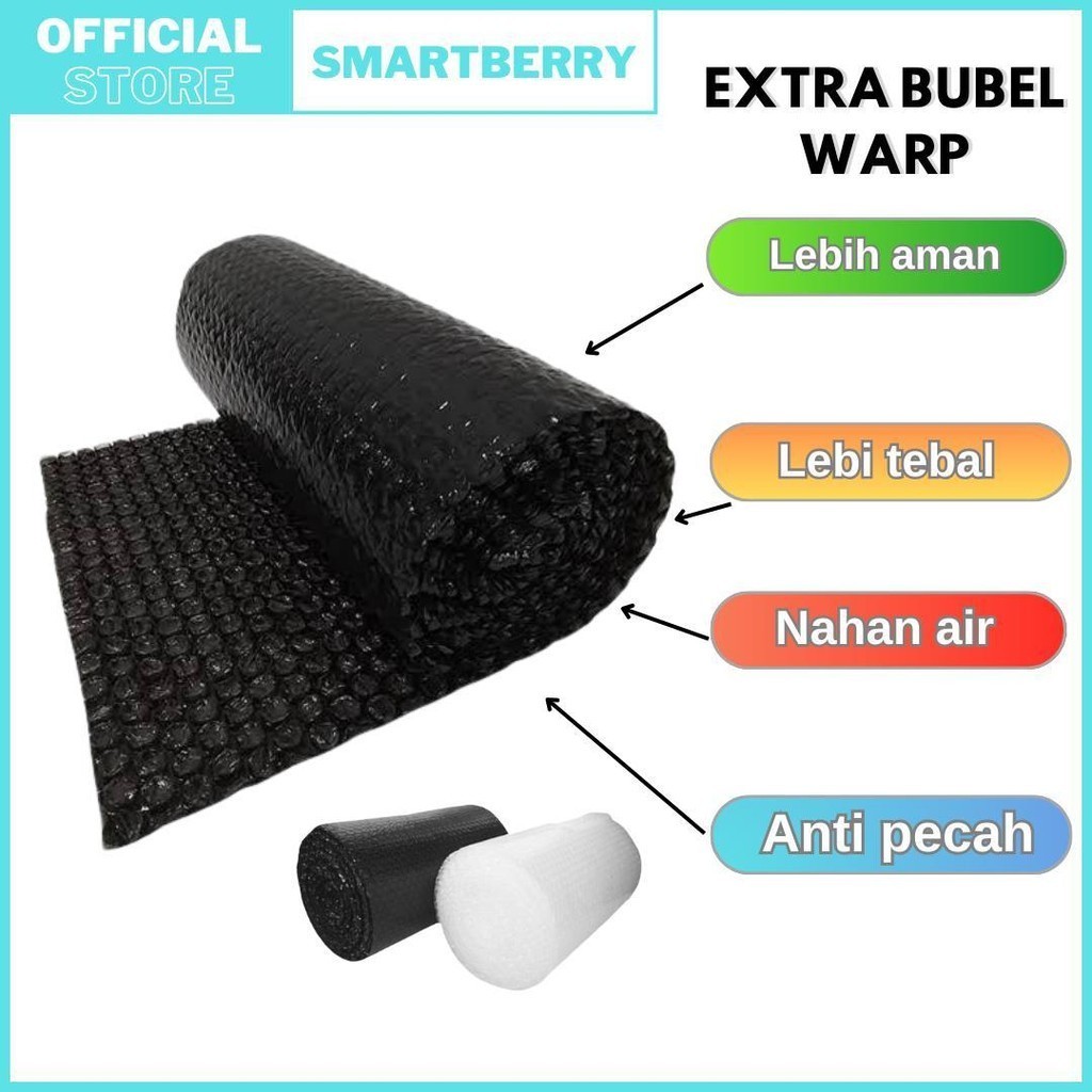 

Tambahan Buble Wrap Untuk Perlindungan Pengiriman Agar Paket Tidak Rusak / Ekstra Buble Wrap