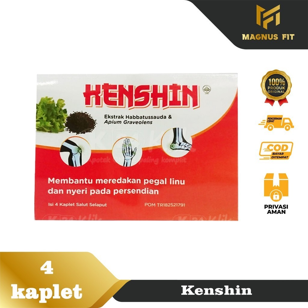 ☘️Magnus Fit☘️ Kenshin Henshin obat herbal untuk pegal linu dan asam urat