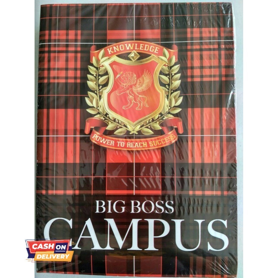 

✨LARIS✨ -Buku Tulis Big BOSS Campus/ Buku Tulis Boxy