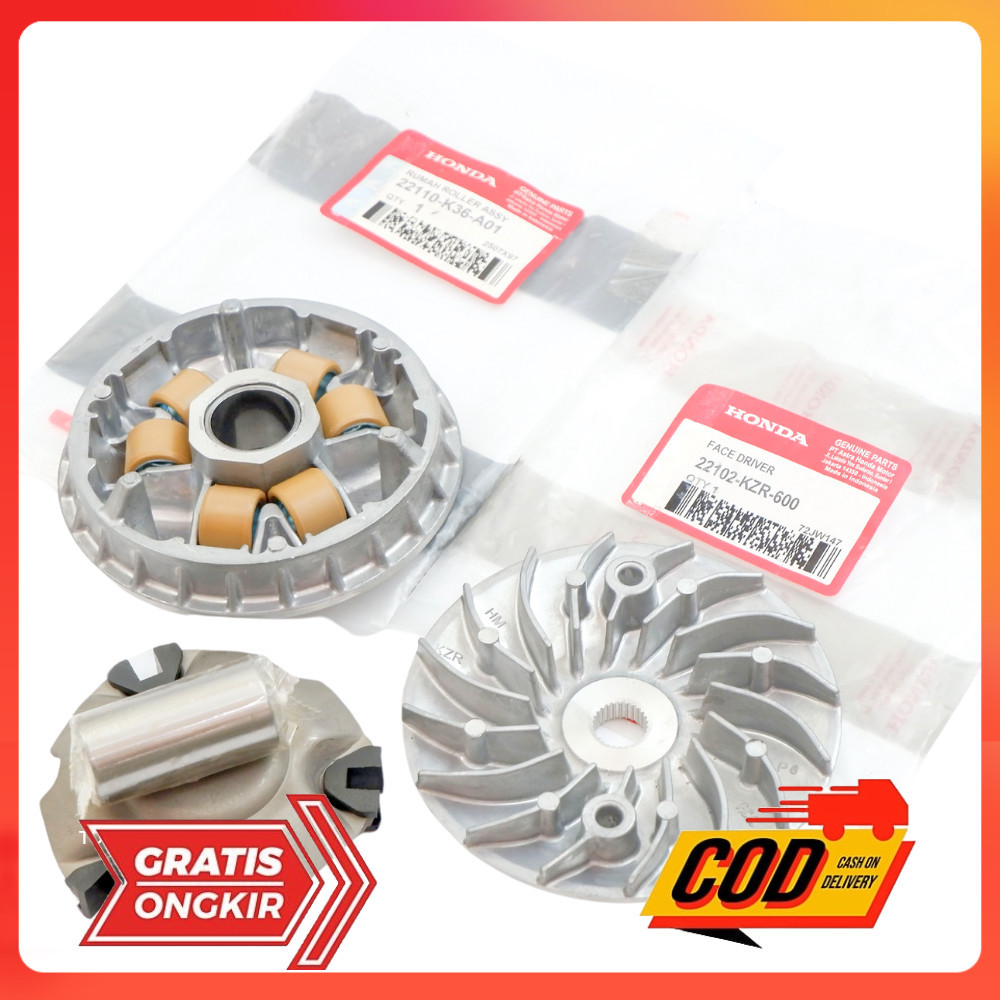 rumah roller vario 150 - rumah roller vario 125 - K36 seperpart motor