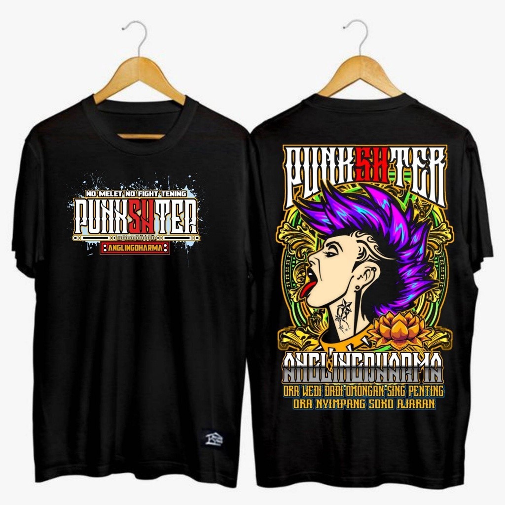 [COD] Kaos PSHT Punkshter Angkling Darma 30s cotton combed kaos pria