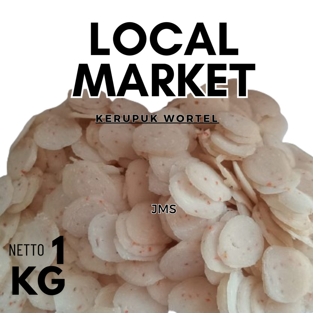 

Kerupuk wortel 1 kg produk lokal