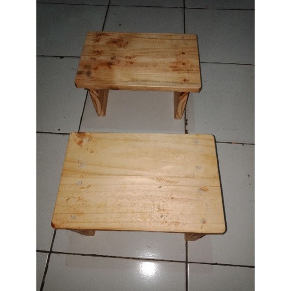 Jongkok Dingklik Jengkok Kayu