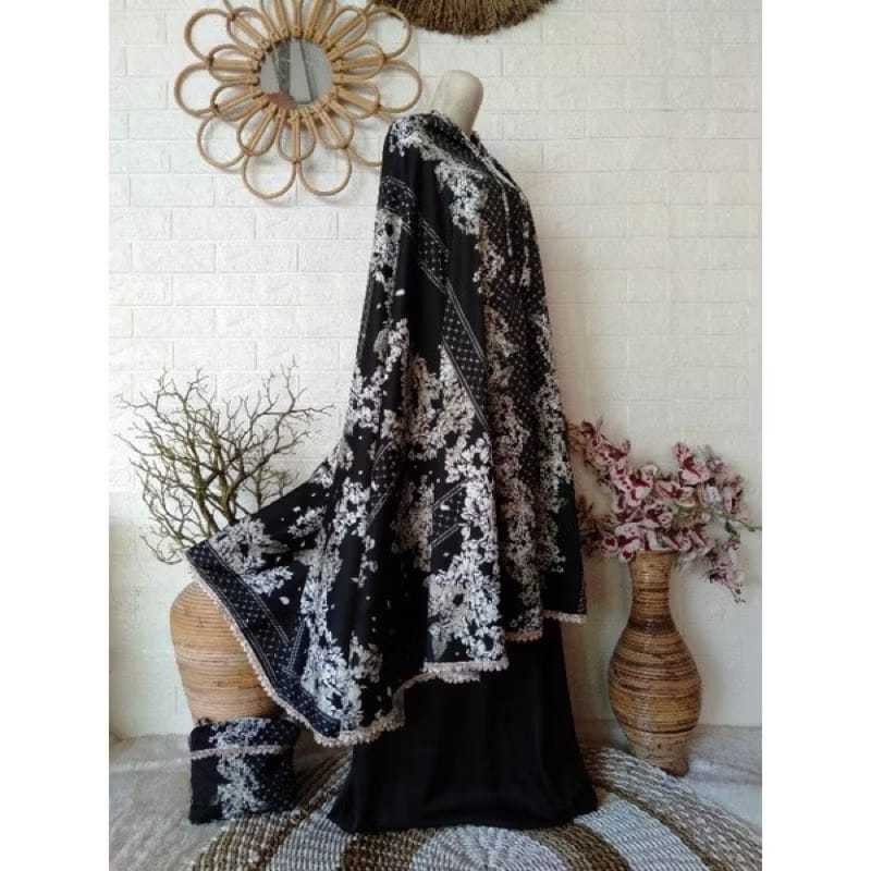 PROMO  Mukena Dewasa Armani Silk 2in1 jumbo Premium