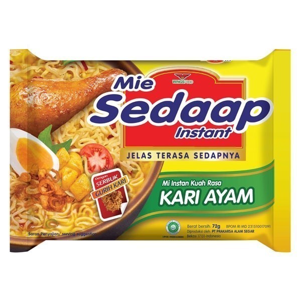 

HPM - Sedaap Mie Kari Ayam 72 Gr AMY
