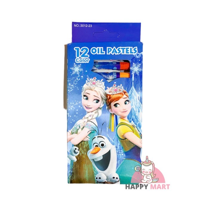

Crayon 12 collors unicorn frozen spiderman - Frozen