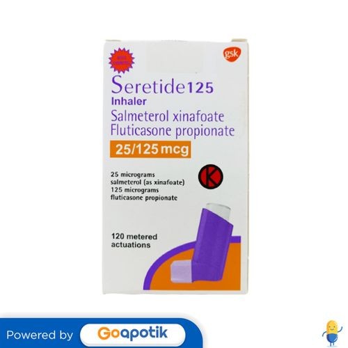 Seretide Inhaler 25/125 Mcg Box