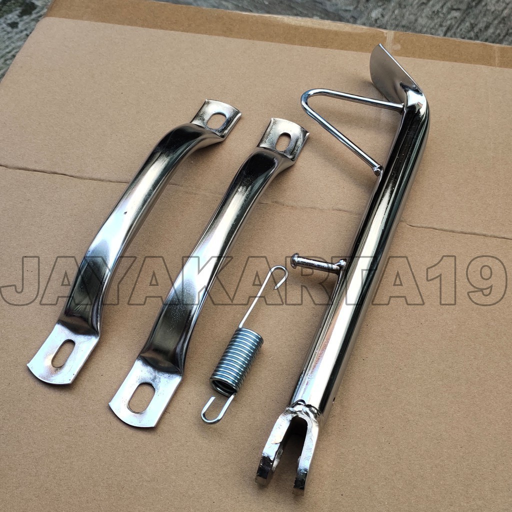 (COD)Standar Samping Rx king Ring 18 Chrome set BEHEL MINI RX KING behel samping rx king