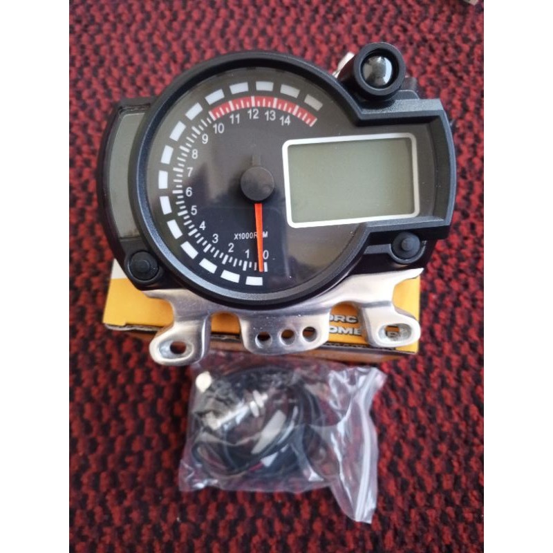 Speedometer spido koso rx2n set dudukan pangkon spido digital koso rx2 almini cnc universal terlaris