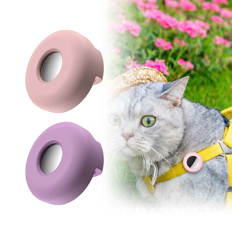Airtag Loop Silicone Case Holder Pet Collar / AirTags Apple Anti Lost Kucing Anjing