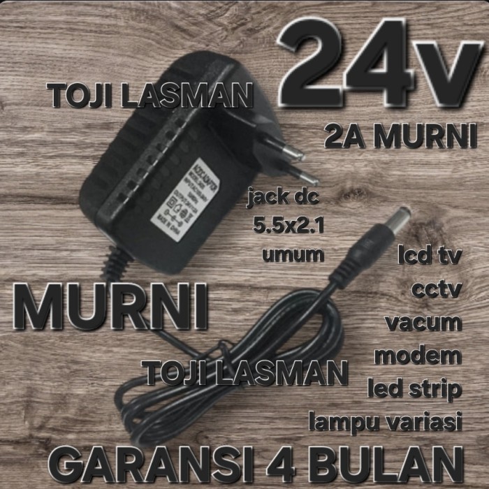 BSM ( 24V 2A ADAPTOR ) CHARGER CARGER PSU COLOKAN POWER SUPPLY SWITCHING ADAPTER CASAN 24V2A 2A24V 2