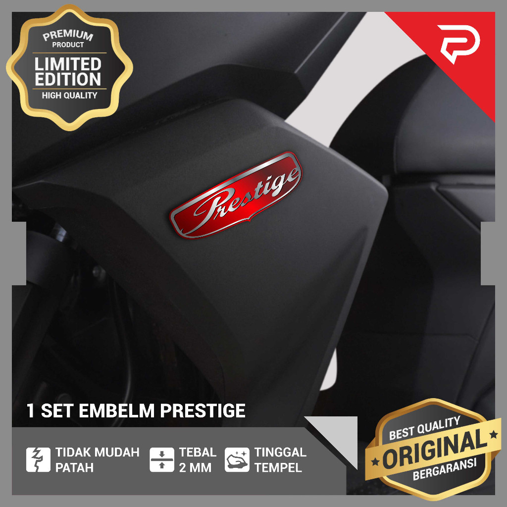 EMBLEM PRESTIGE HONDA EMBLEM PRESTIGE PCX EMBLEM PRESTIGE VARIO EMBLEM PRESTIGE 109009