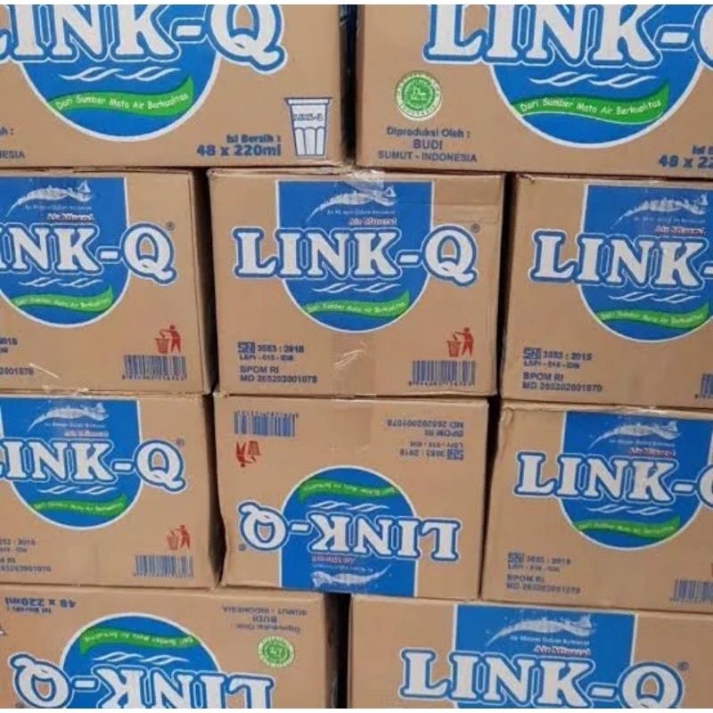 

LINK-Q Air Mineral Cup Gelas 48 x 200 mL