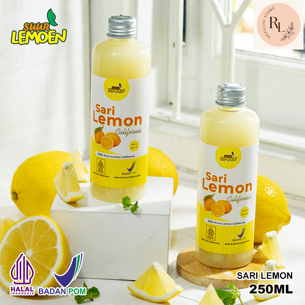 

BPOM Sari Lemon Murni 250ml Original Untuk Diet Organik By Suur Lemoen ID