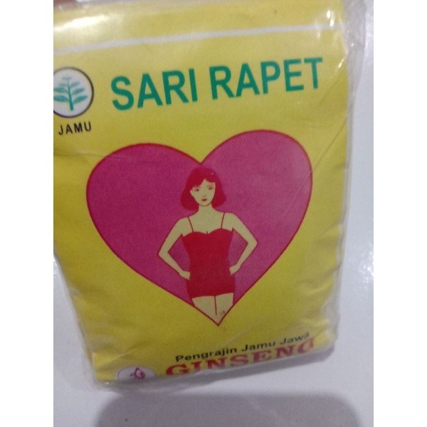 

Jamu Kewanitaan Sari Rapet Cap Ginseng Isi 10 Sachet