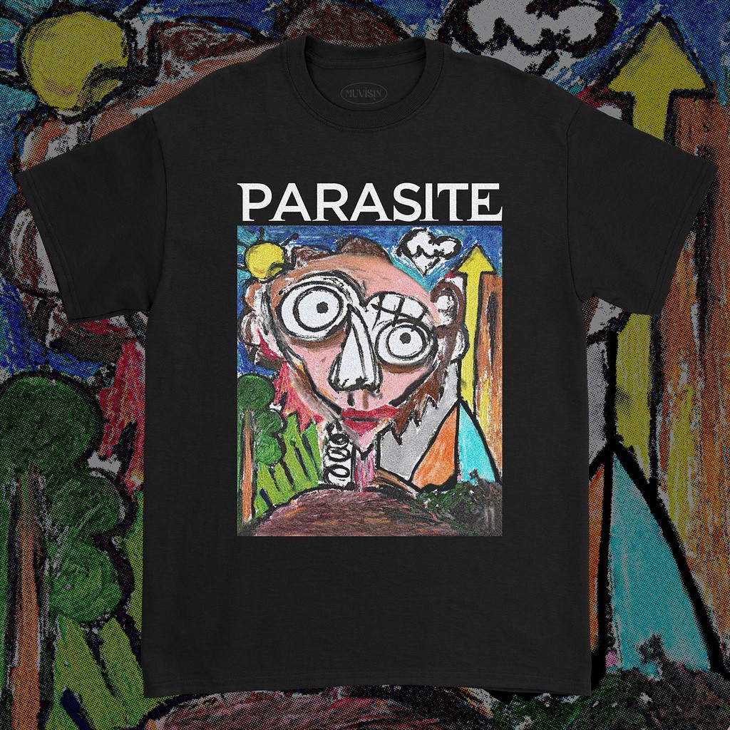 Kaos Film Da-song's art Parasite Movie Tshirt