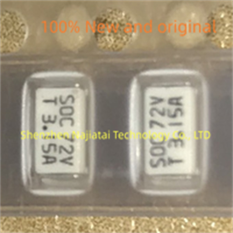 50PCS/LOT 100% New Original 11CT3.15AR08B4 SOC 72V T 3.15A 1206 SMD IC Chip