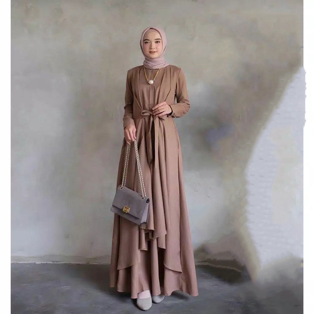 MEQA DAILY - MEGA DAILY - Aluna Gamis Maxi Wanita Terbaru