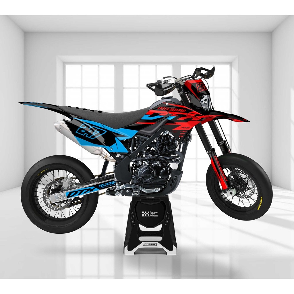 DECAL DTRACKER 150 - stiker dekal motor dtracker full body DTX 64