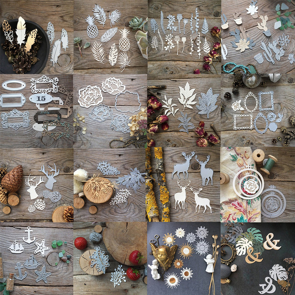 

Piggy Craft metal cutting dies cut die mold Various decorations Scrapbook paper craft knife mould blade punch stencils dies